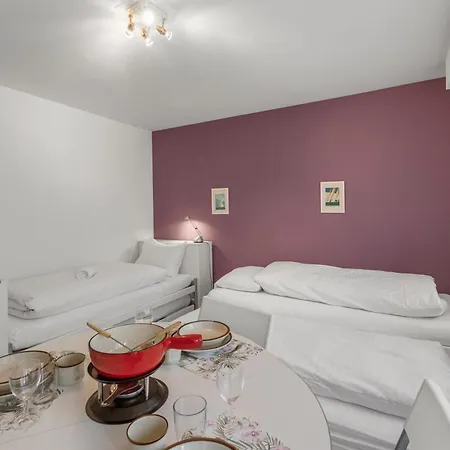 Chaleureux Avec Terrasse דירה קראנס-מונטנה