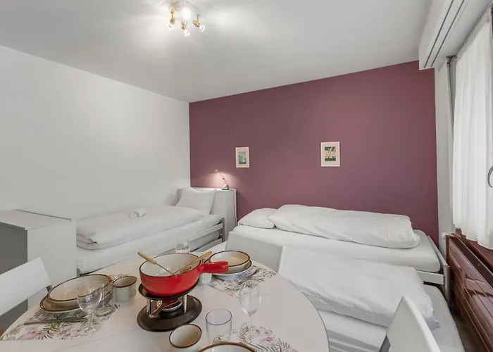 Chaleureux Avec Terrasse Апартаменты Кран-Монтана